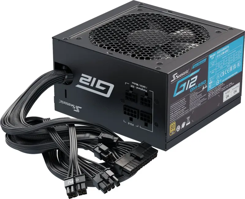 SeaSonic G12 GM 650W Barošanas bloks