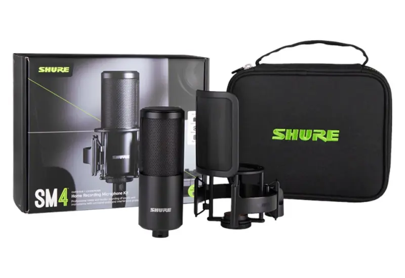 Shure SM4-K-KIT kondensatora mikrofons, ārēji polarizēts
