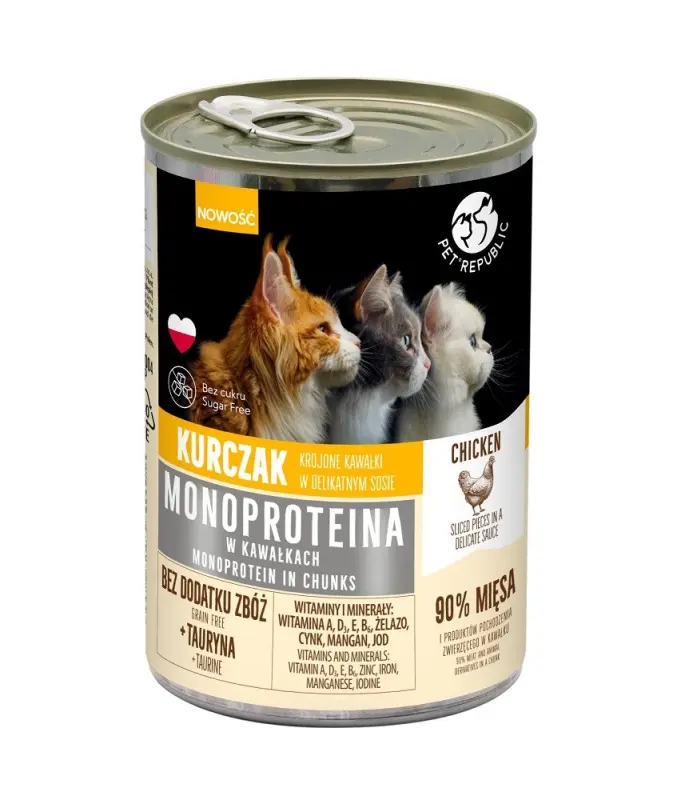 PETREPUBLIC PET REPUBLIC Monoproteīns Vistas Gaļa