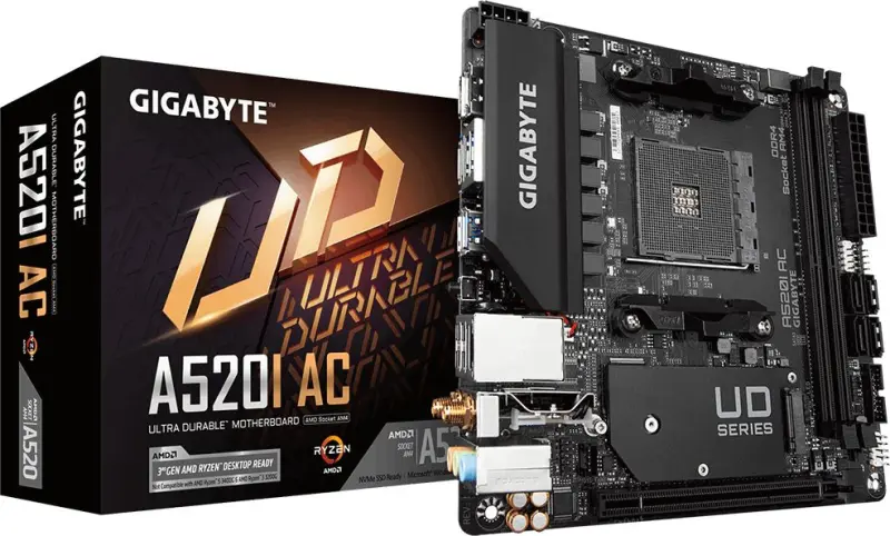 Gigabyte A520I AC Mātesplate - A520I
