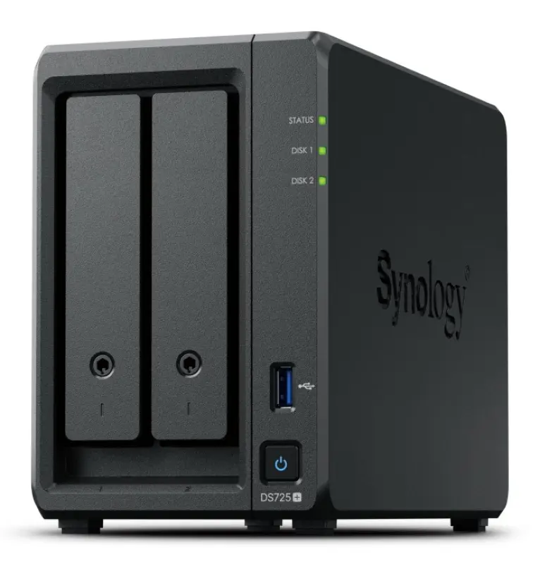 Synology DiskStation DS725+ NAS/uzglabāšanas serveris Ryzen
