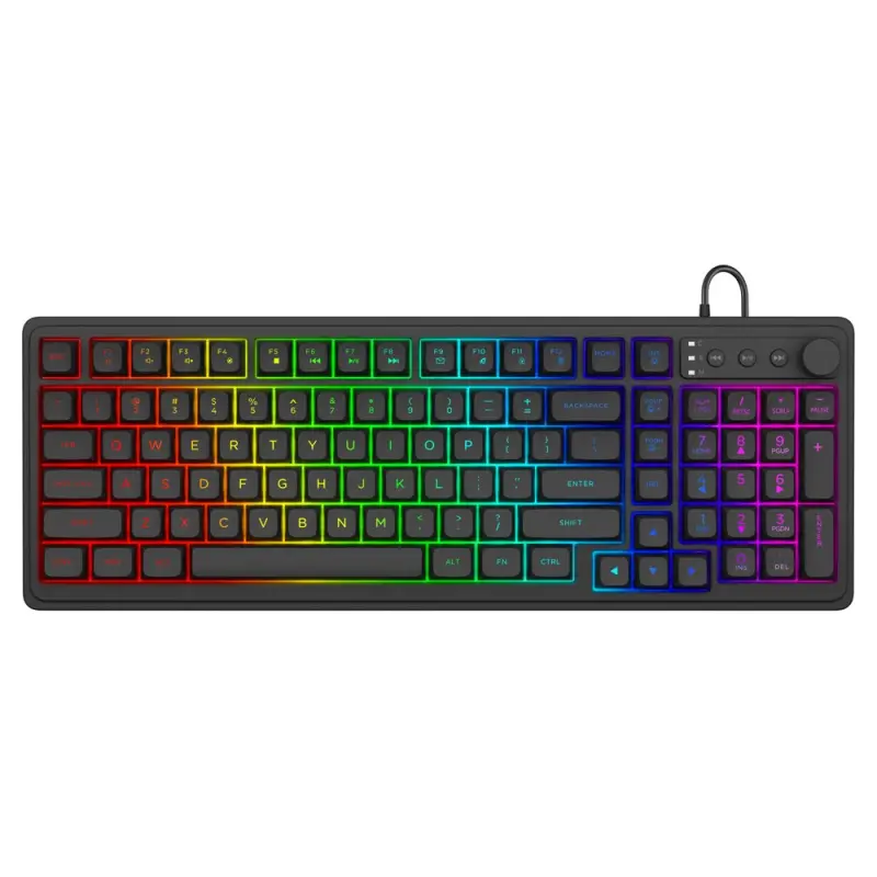 Savio Galaxis spēļu tastatūra USB QWERTY