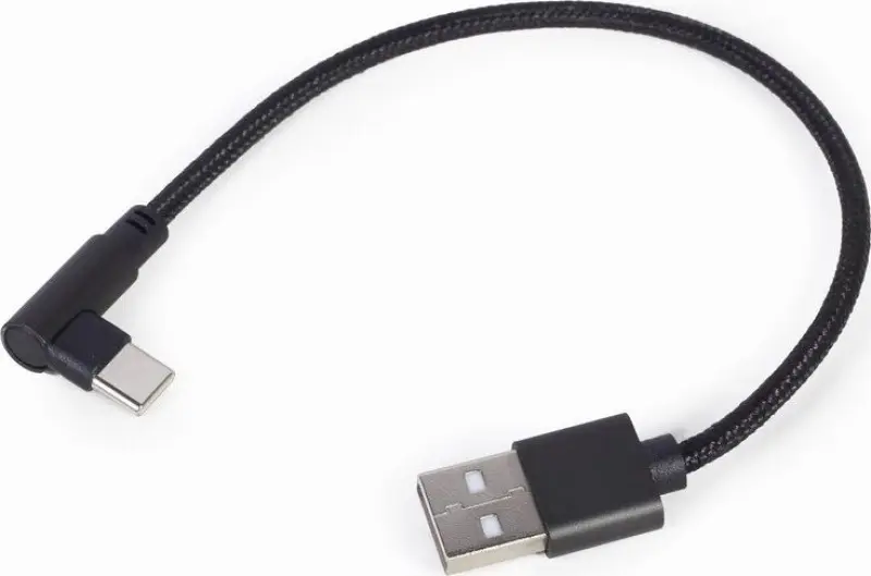 Gembird USB-A uz USB-C kabelis Melns