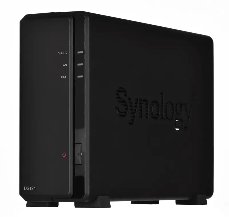 Synology DiskStation DS124 NAS/uzglabāšanas serveris, galddators