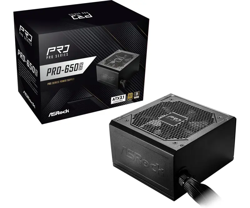 ASRock PRO-650G 650W 80 PLUS Gold