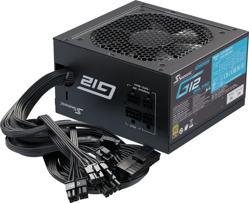 SeaSonic G12 GM 750W barošanas bloks