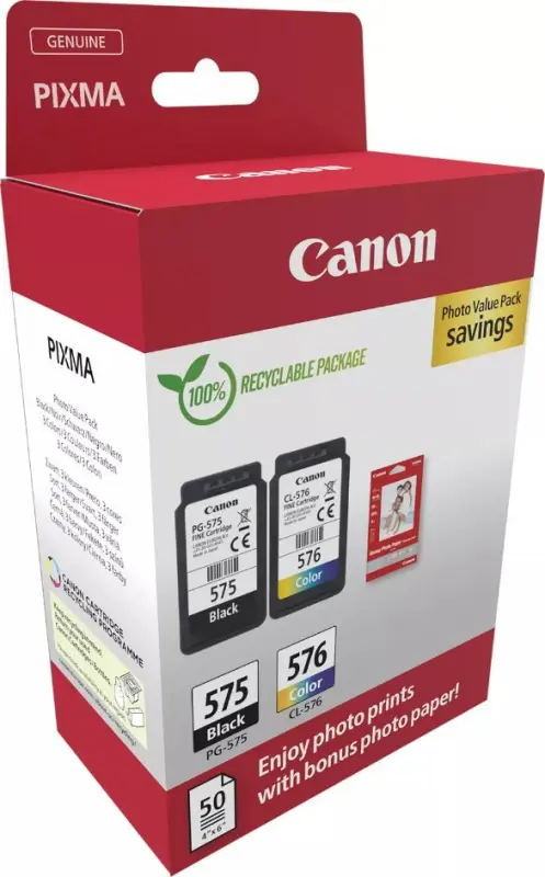 Canon PG-575 / CL-576 Foto Vērtības