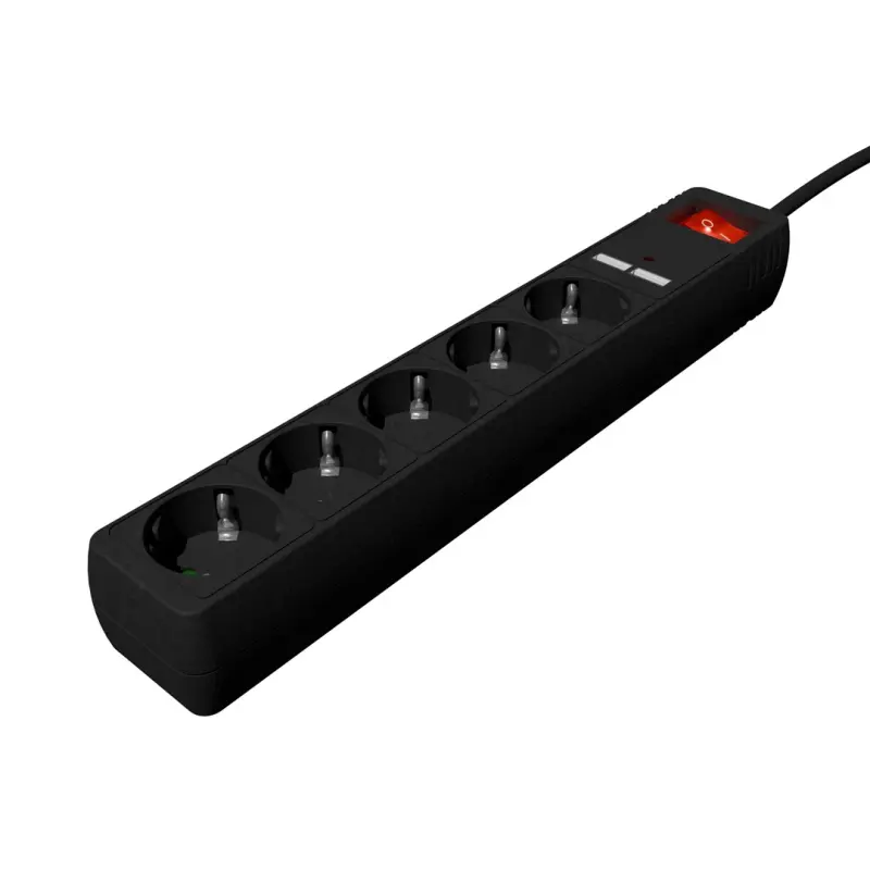 Gembird SPG5-U2-5-02 Strāvas padeve ar USB