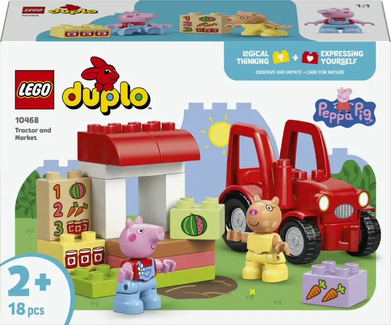 LEGO Duplo Traktors un Tirgus (10468)