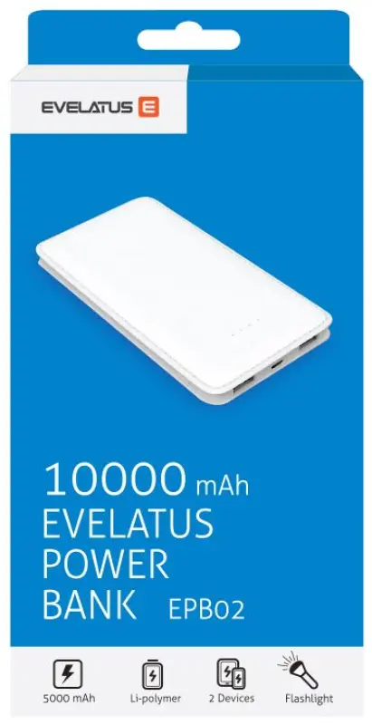 Evelatus Universal Power Bank EPB02 10000mAh