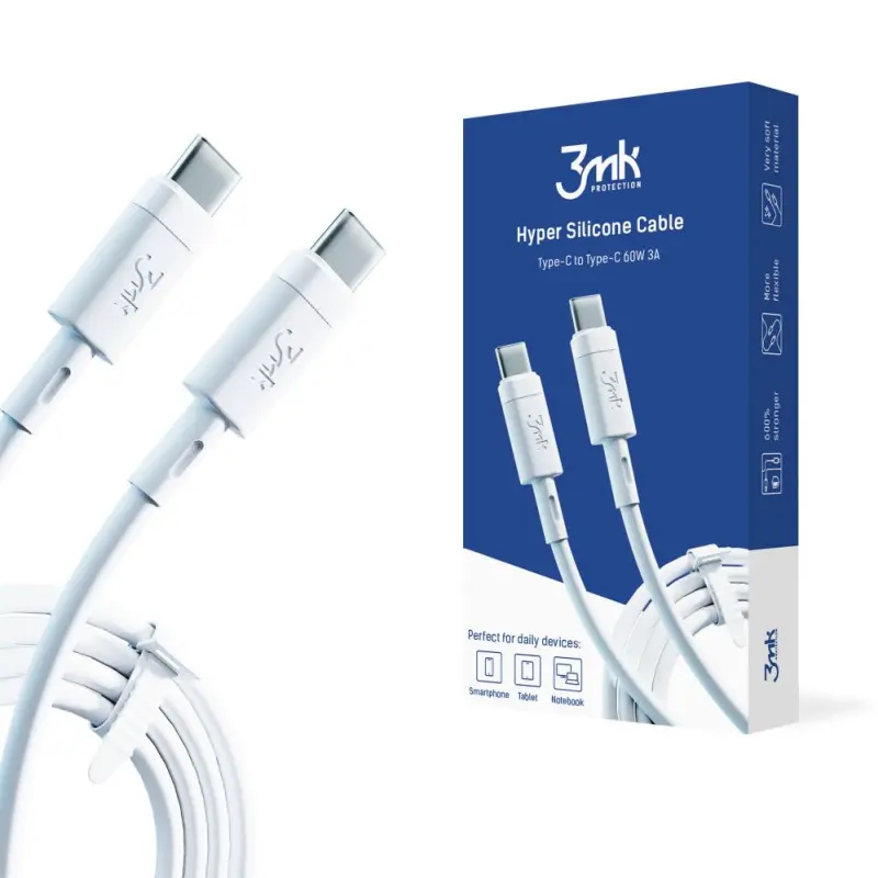 3MK Universal Hyper Silicone Cable Type-C