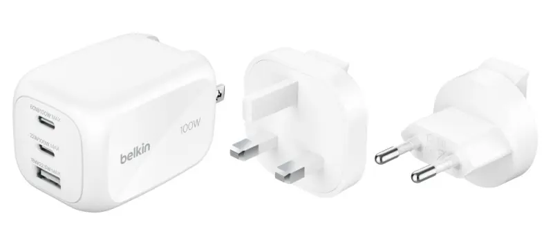 Belkin BOOSTCHARGE 100w 2C1A Wall Charger