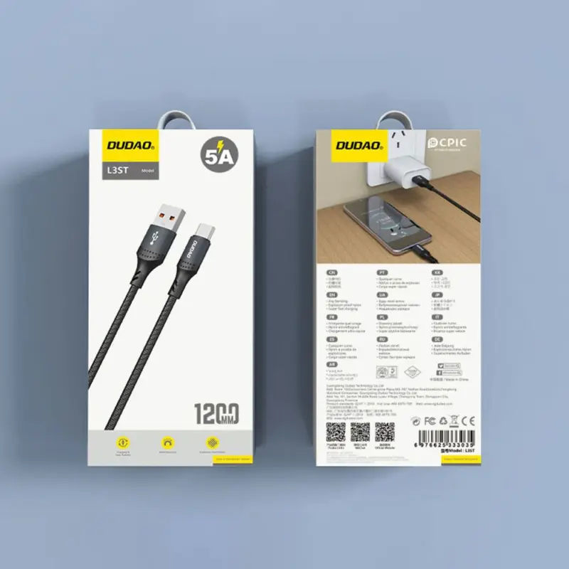 Dudao Dudao L3ST USB-A - USB-C