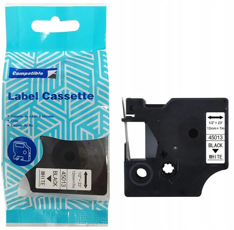DYMO D1 Līmlente 45013, 12mm x