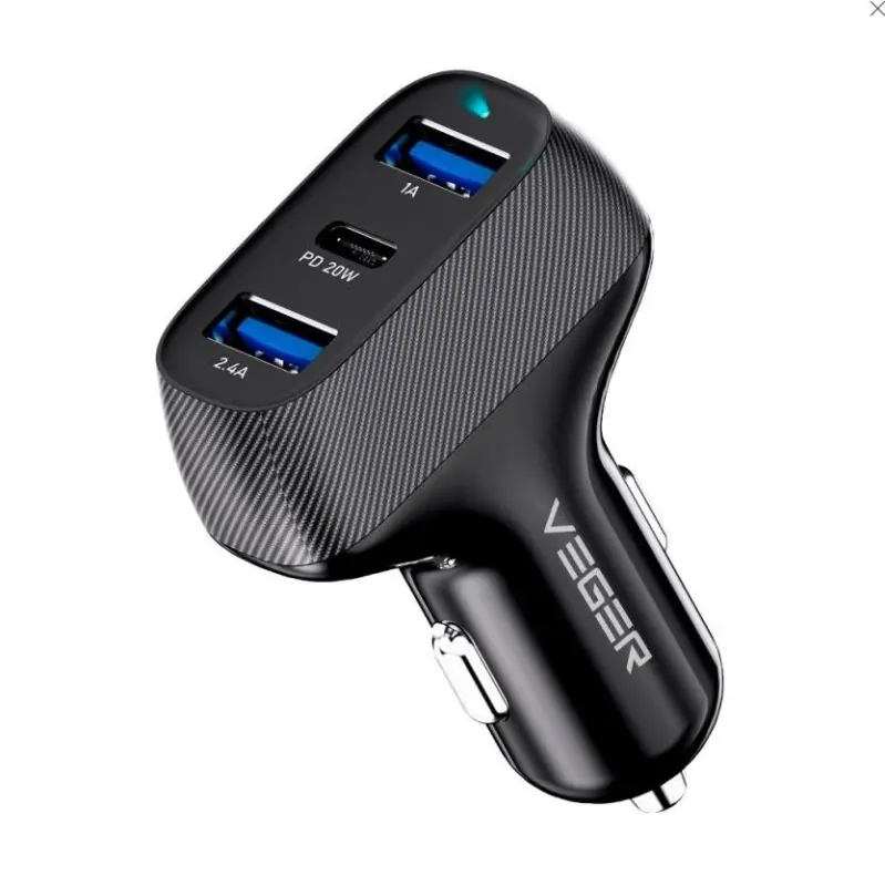 Veger CC271 Rigorous PD37W (2A1C) carcharger