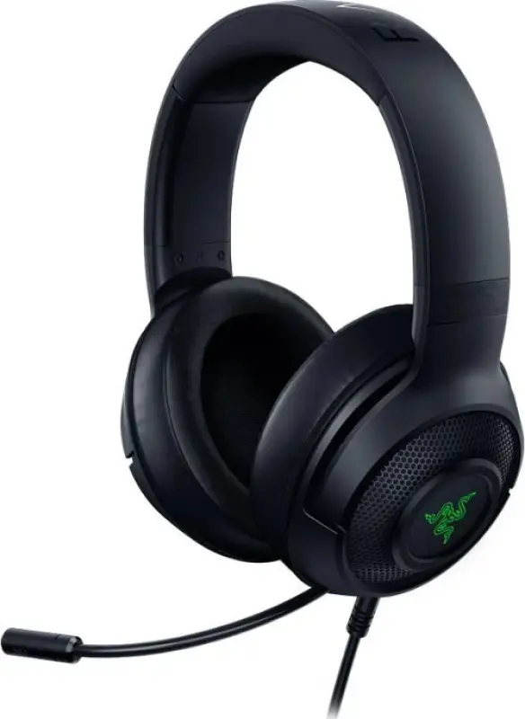 Razer Kraken V3 X Melna spēļu