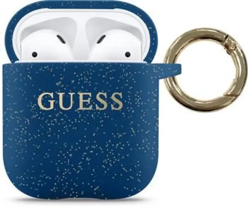 Guess - AirPods Silicone Case Blue