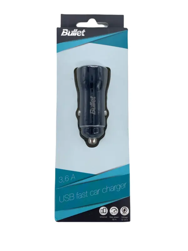 - BULLET USB Car Charger Q3