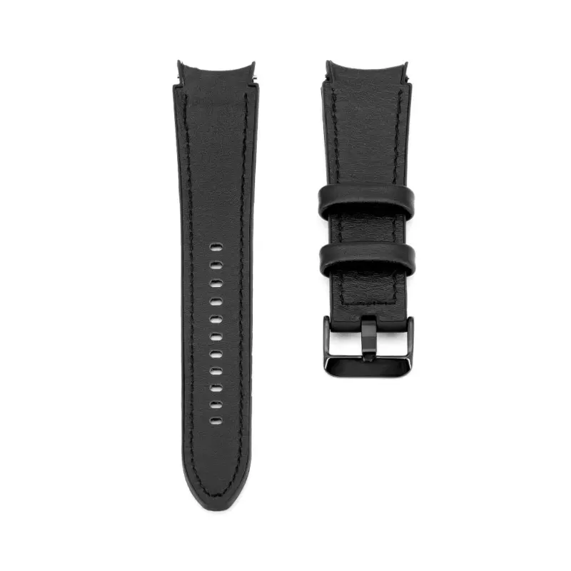 Connect 20mm Silicone Patch Leather Watch