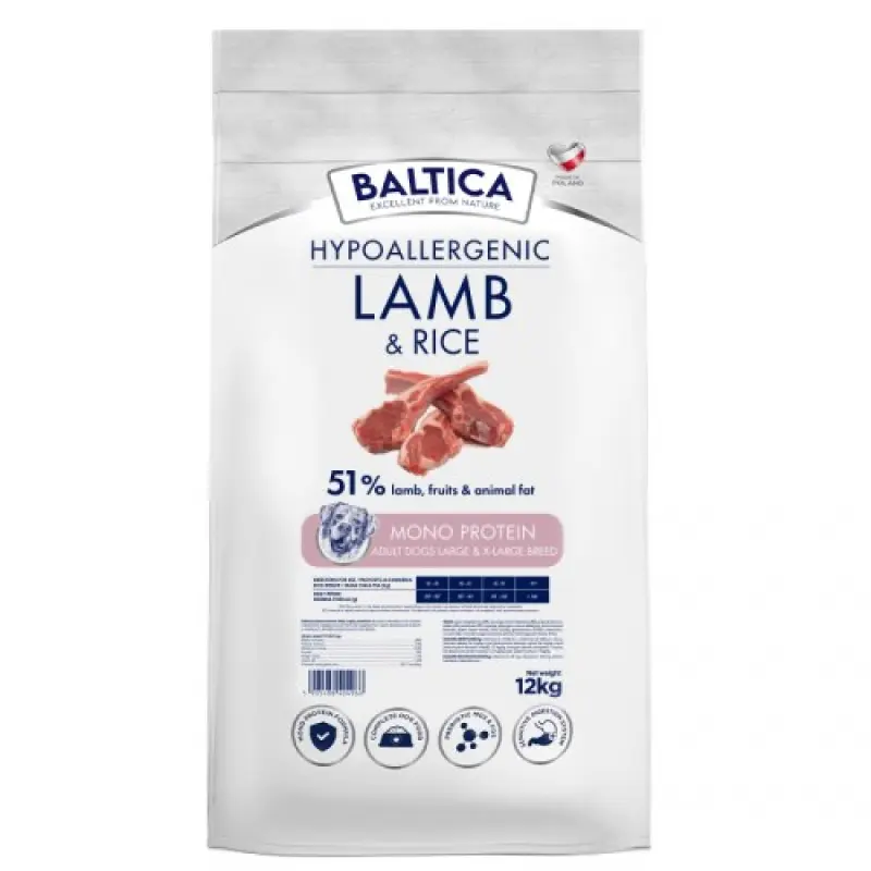 BALTICA Nutraceutic Hipoalerģiska L/XL Jērs ar