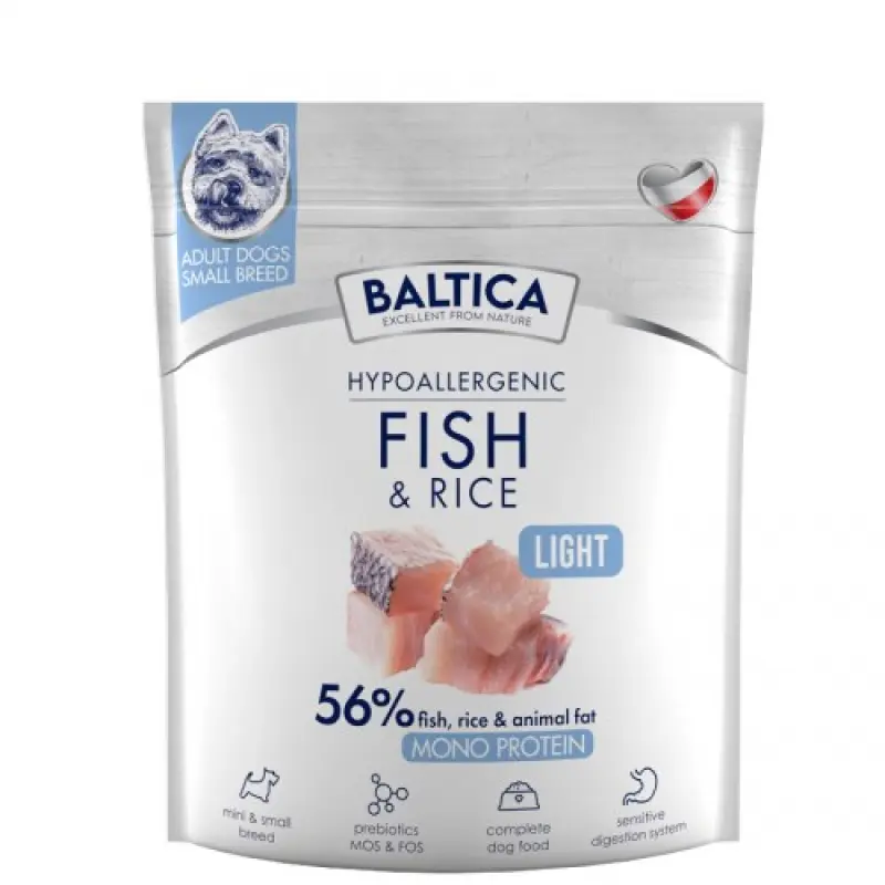 BALTICA Nutraceutic Hipoalerģiskais Light S Fish