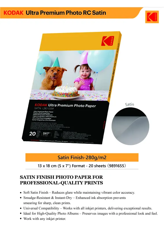 Kodak Ultra Premium Photo Paper 280g