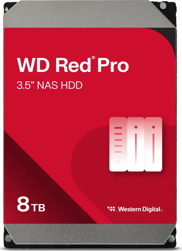 WD Red Pro 8TB 3,5"