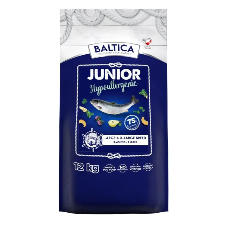 Baltica Excellent Junior Salmon Hipoalergēns L