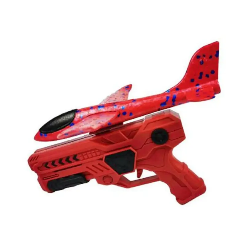 Kiddyz Styrofoam Airplane Gun Launcher with