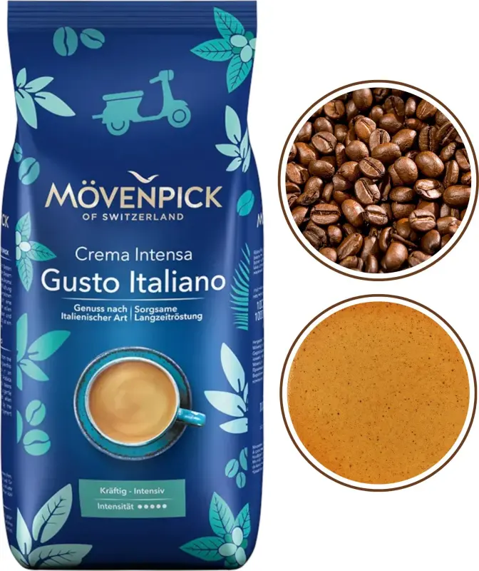 Movenpick Gusto Italiano Crema Veselās pupiņas