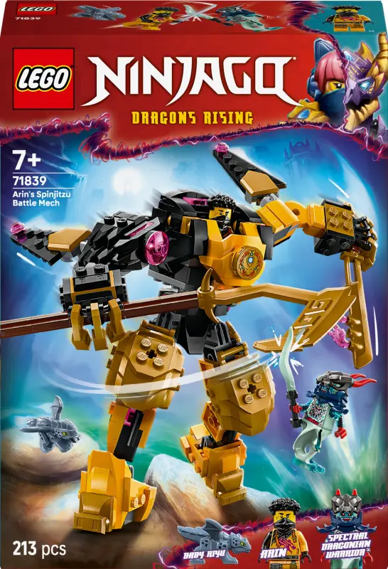 LEGO Ninjago Spinjitzu Cīņas Mech Arin