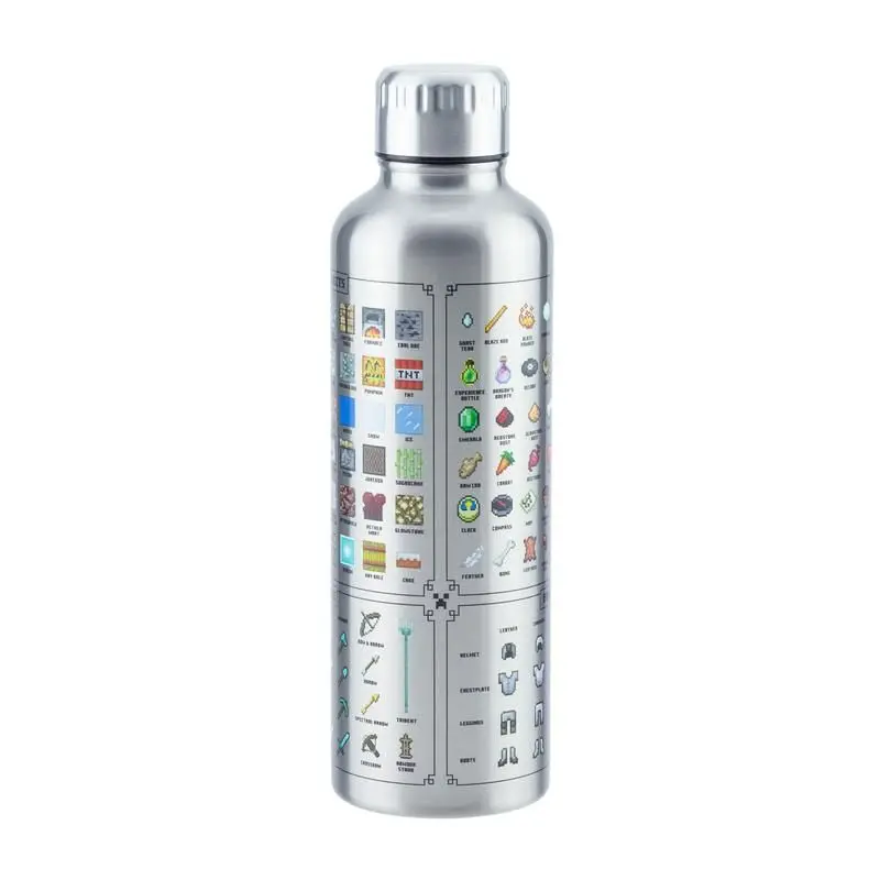 Paladone Minecraft Metal Water Bottle -