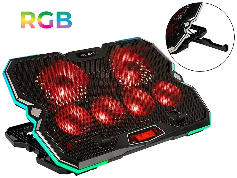 BLOW 6 Ventilatora Vortex RGB Portatīvo