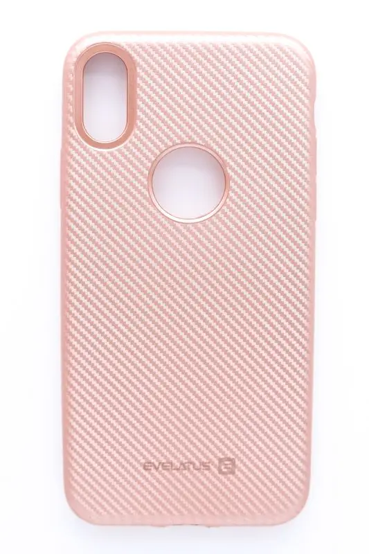 Evelatus Apple iPhone X Carbon Pink