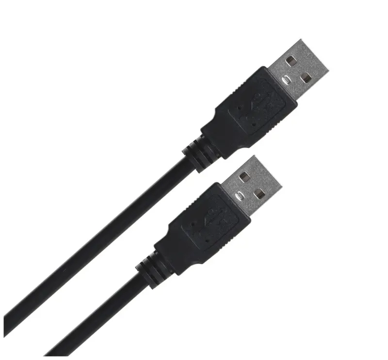 Lanberg CA-USBA-20CU-0010-BK USB kabelis 1m 2