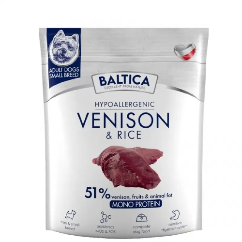 BALTICA Nutraceutic Hipoalerģiska mazu šķirņu suņu