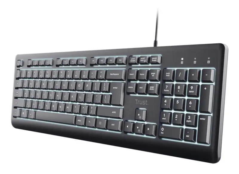 Trust Primo Gaismas tastatūra Home/Office USB