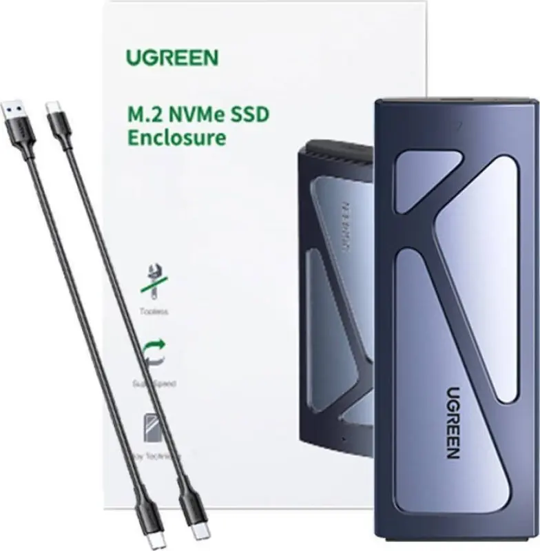 Ugreen SSD korpuss kabatā UGREEN 15512