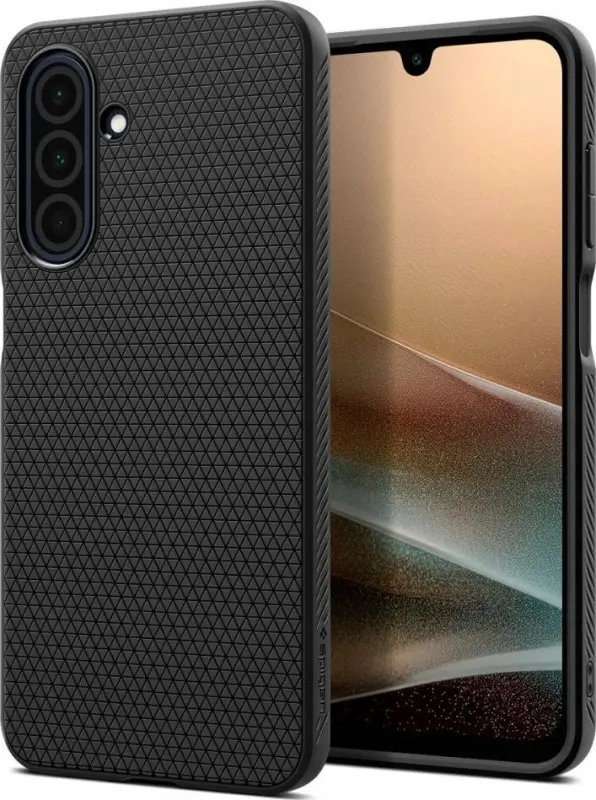 Spigen Liquid Air Matēta Melna Aizsargkārba