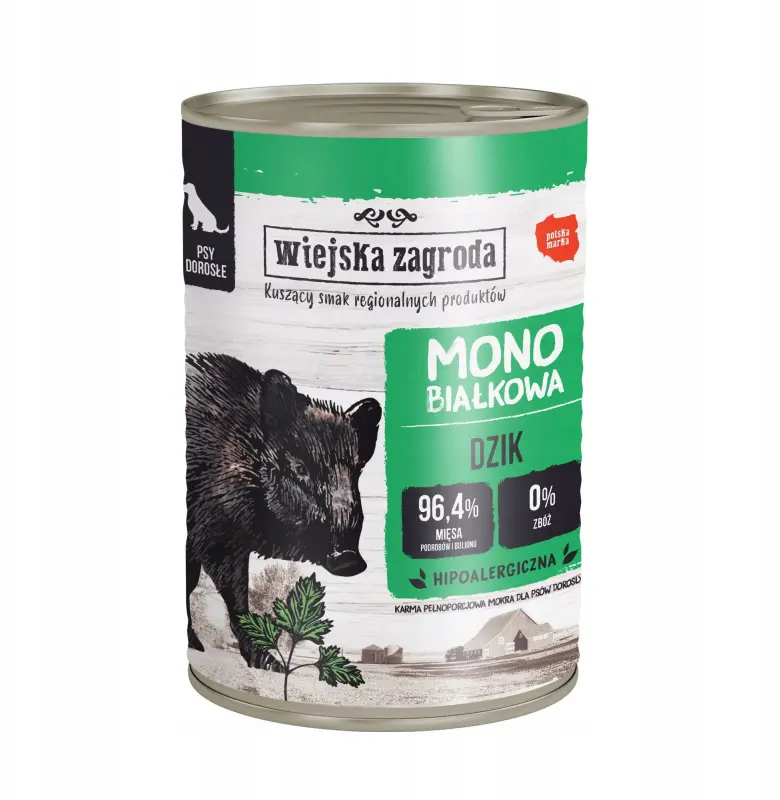 WIEJSKA ZAGRODA Country Farm Monoproteīns ar