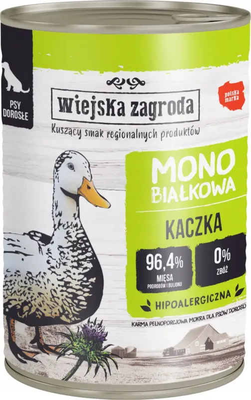 Wiejska Zagroda Monoprotein Pīles konservēta barība