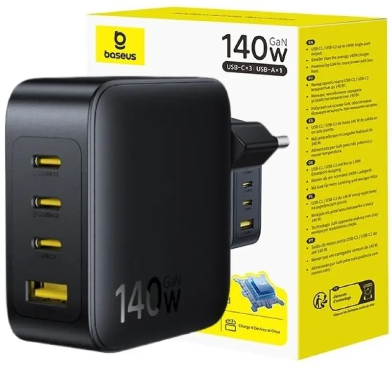 Tīkla lādētājs Baseus EnerFill FH11 140W