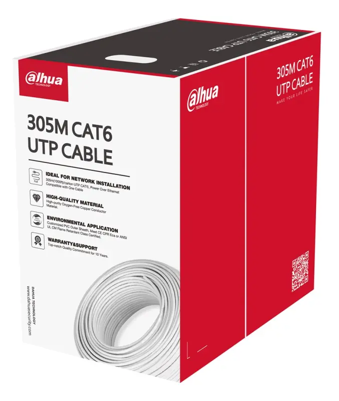 Dahua Technology PFM920I-6UN-C-V2 networking cable White