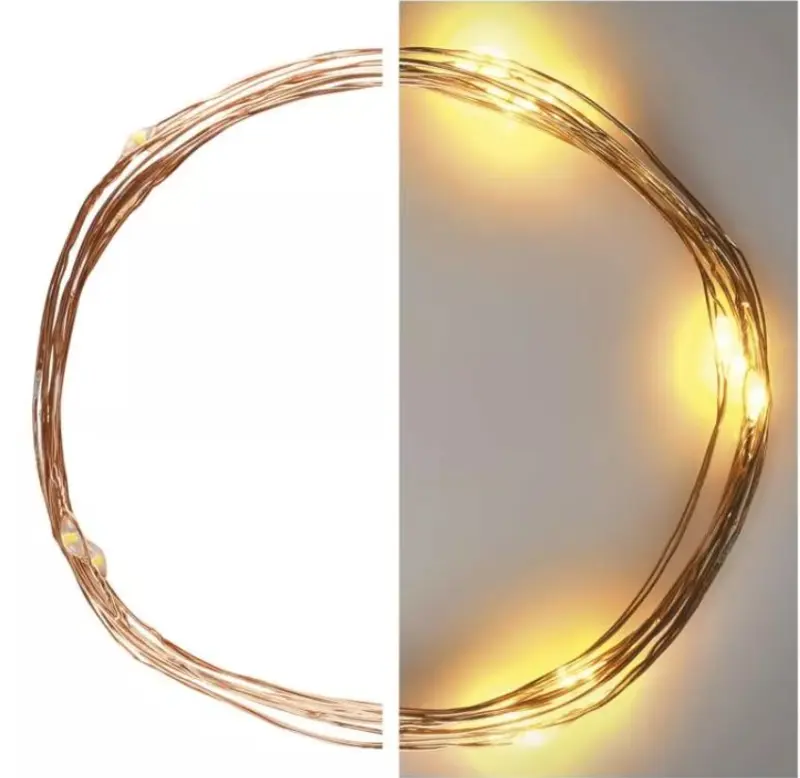 EMOS 20LED Ziemassvētku Nano IP20 2AA