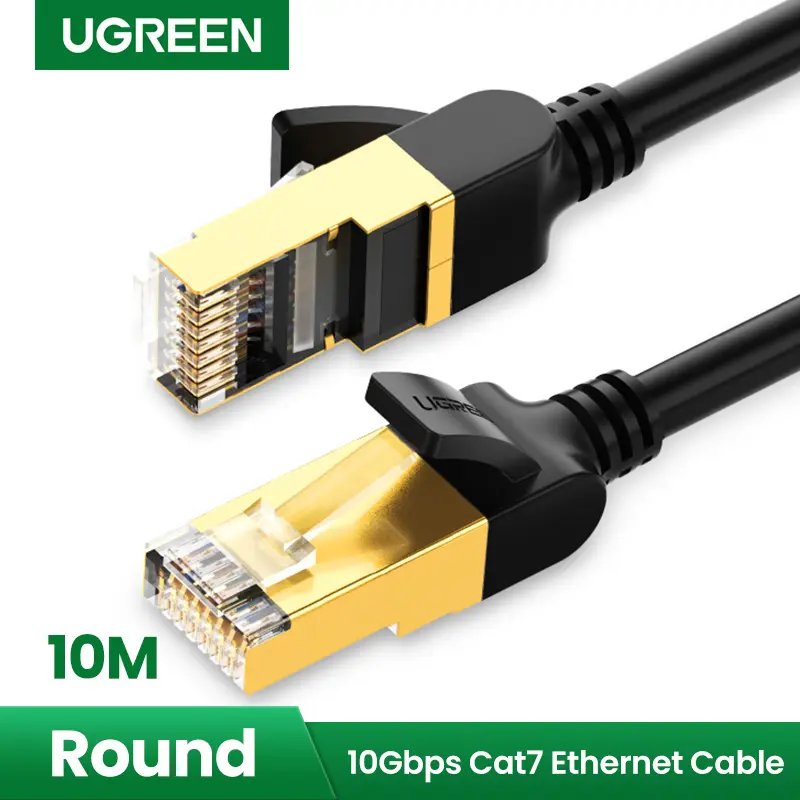 Kabelis F/FTP CAT7 ar 2xRJ45 spraudņiem