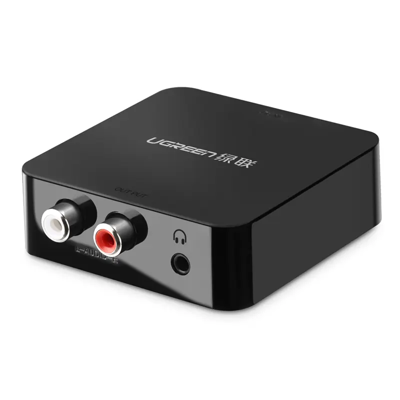 Digitālais (koaksiālais, Toslink) uz analogo (RCA