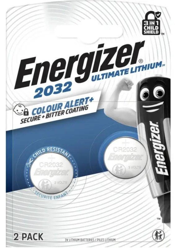 Energizer Ultimate Lithium CR2032 Akumulators -