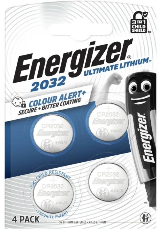 ENERGIZER Ultimate CR2032 4 pack -