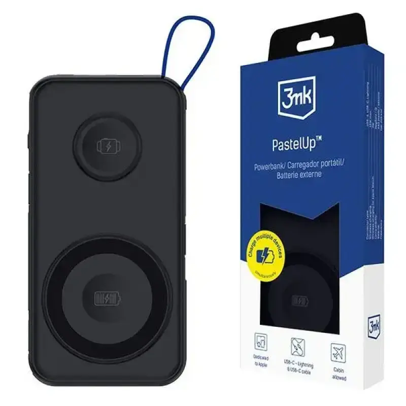 3MK PastelUp ārējā akumulatora banka (powerbank)