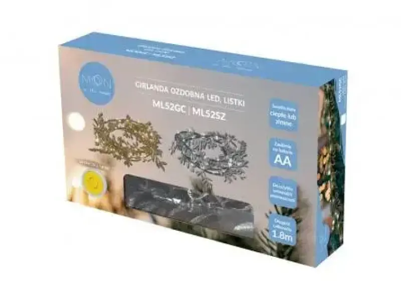 Goodbuy Gaismas virtene LED | zelta